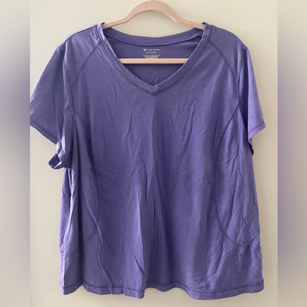 Purple t-shirt